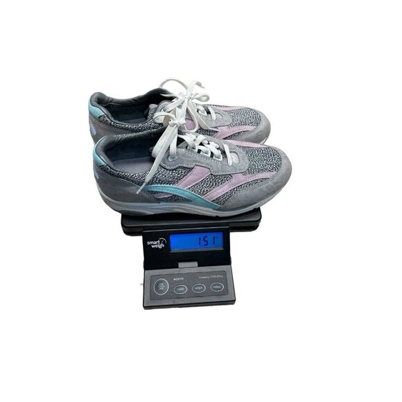 SAS Tour Mesh Lux Cinder Gray Pink Suede Walking Shoes Tripad Comfort Women 8.5 - Picture 9 of 9